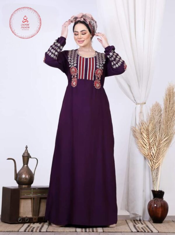 Viscose reception abaya 12317