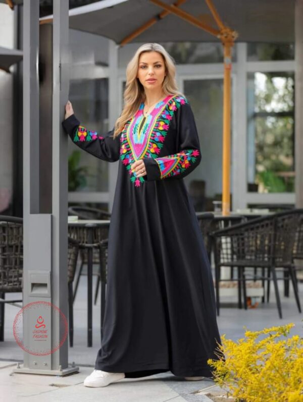 Viscose reception abaya 12315 - Image 4